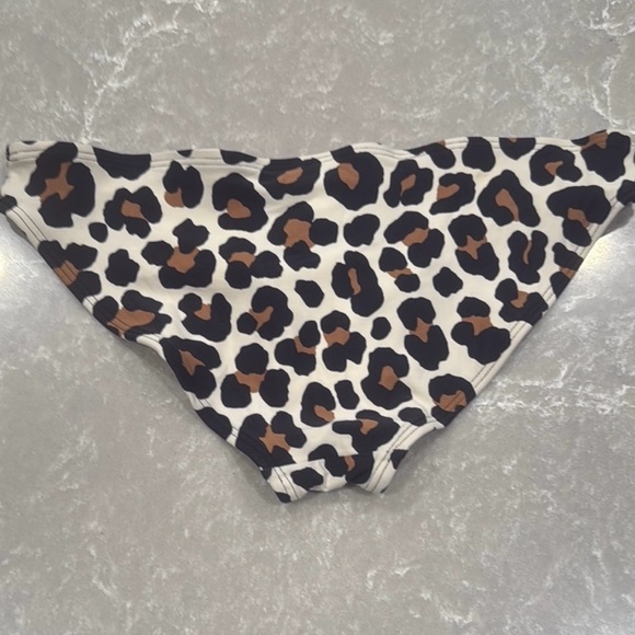 Michael Kors Leopard Print Bikini Bottom Swimsuit Size M worn once - Picture 3 of 4